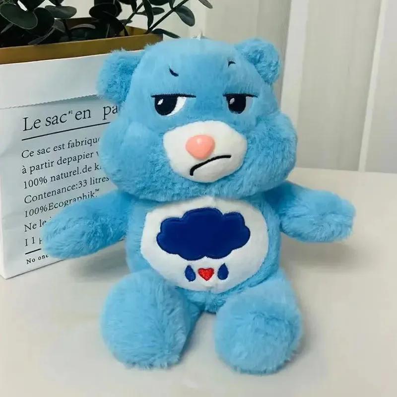 Anime Cartoon Care Bears Kawaii Birthday Plush Toy Japanese New Rainbow Bear Plush Doll Bedroom Pillow Ornament Doll Gift 45cm