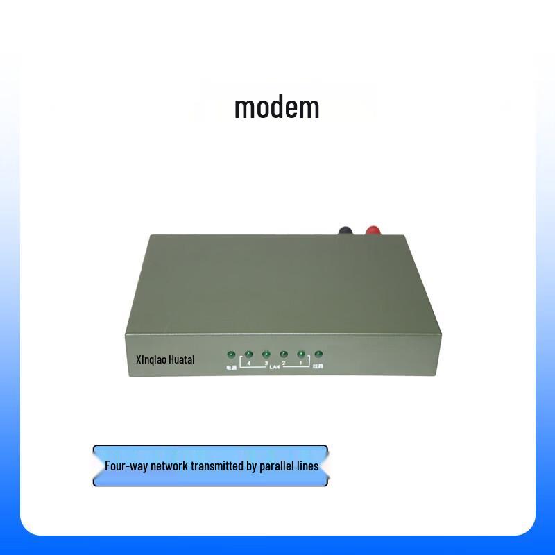 

Zhonglu Baishitong XQ-8002 4-Channel Ethernet Modem