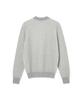 IOLO Two-Tone Ribbed Half Mock Neck_Light Gray