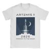Printed Artemis II Mission To The Moon 2026 Artemis 2 T Shirt For Unisex Cotton Tshirts Short Sleeve Clothes