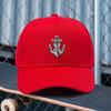 An Adjustable Cap Featuring a Vintage Anchor Print Perfect for Both Unisex And Women Who Enjoy Outdoor Sports ItS an Ideal Gift