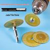 Diamond Silicon Carbide Saw Blade - Tile & Glass Cutting Disc for Electric Grinders