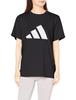 Short Sleeve Sportswear Future Icon Logo Graphic Short Sleeve EKT22 Black S T-Shirt T-Shirt Women's (H24100)