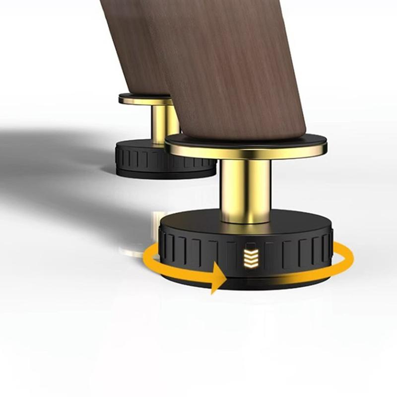 Verstellbare Möbelbeine, Bettrahmen mit Gewinde, Anti-Shake-Kopfteilstopper, Fixierer für Schränke, Sofas, verhindern das Lösen am Bett