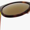 Puma Pu0089sk 003 Round Horn Rimmed Over Asian Fit Mirror Sunglasses