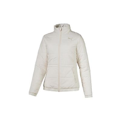 Stand Collar Fleece Jacket Women Outerwear Beige 853641-11