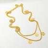 Versatile Multi-layer Unisex Necklace with Long Waist Chain - Stylish European & American Fashion