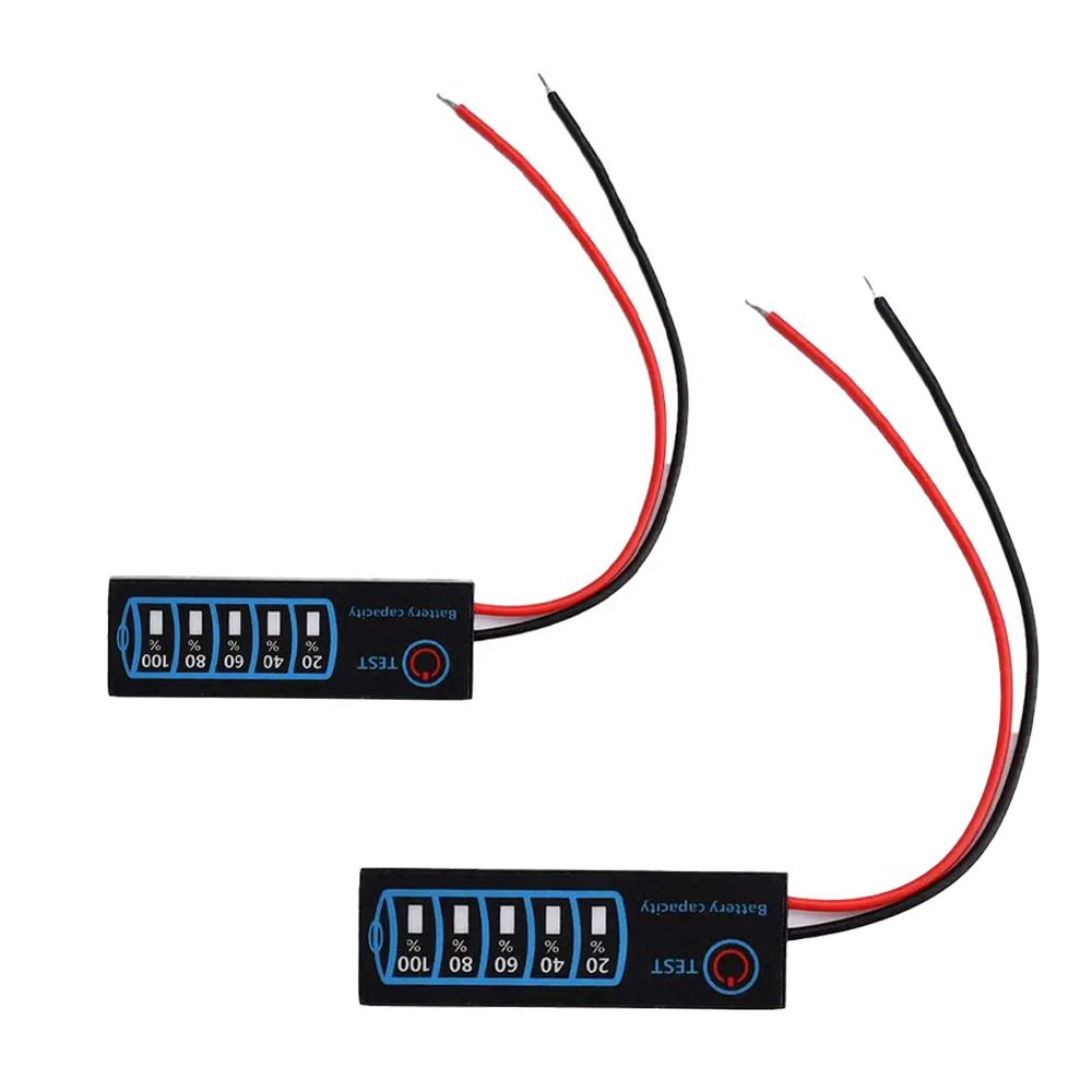 4615 DC5V-30V 3SBattery Level Indicator Ternary Lithium Battery Lithium Iron Phosphate Lead-Acid Battery Capacity Display Tester