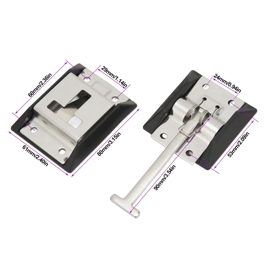  Trailer Door Holder T   Catch 316 Stainless Steel Heavy Duty   for RV Travel Trailers 