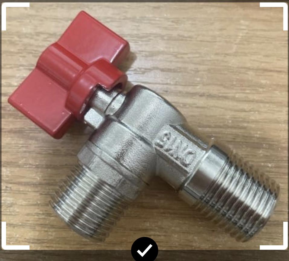 4-6 Point Copper DN15 Union Ball Valve, Thickened, Internal/External Thread, Straight-Through, for Hot/Cold Water Systems