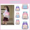 Adorable Preschool Backpack For Girls With Colorful Cartoon Design And Breathable Nylon Material