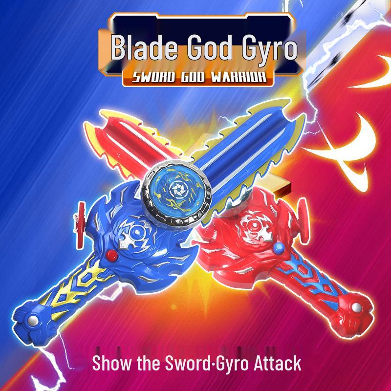 Luminous Interactive Gyro Battle Set for Kids and Parents