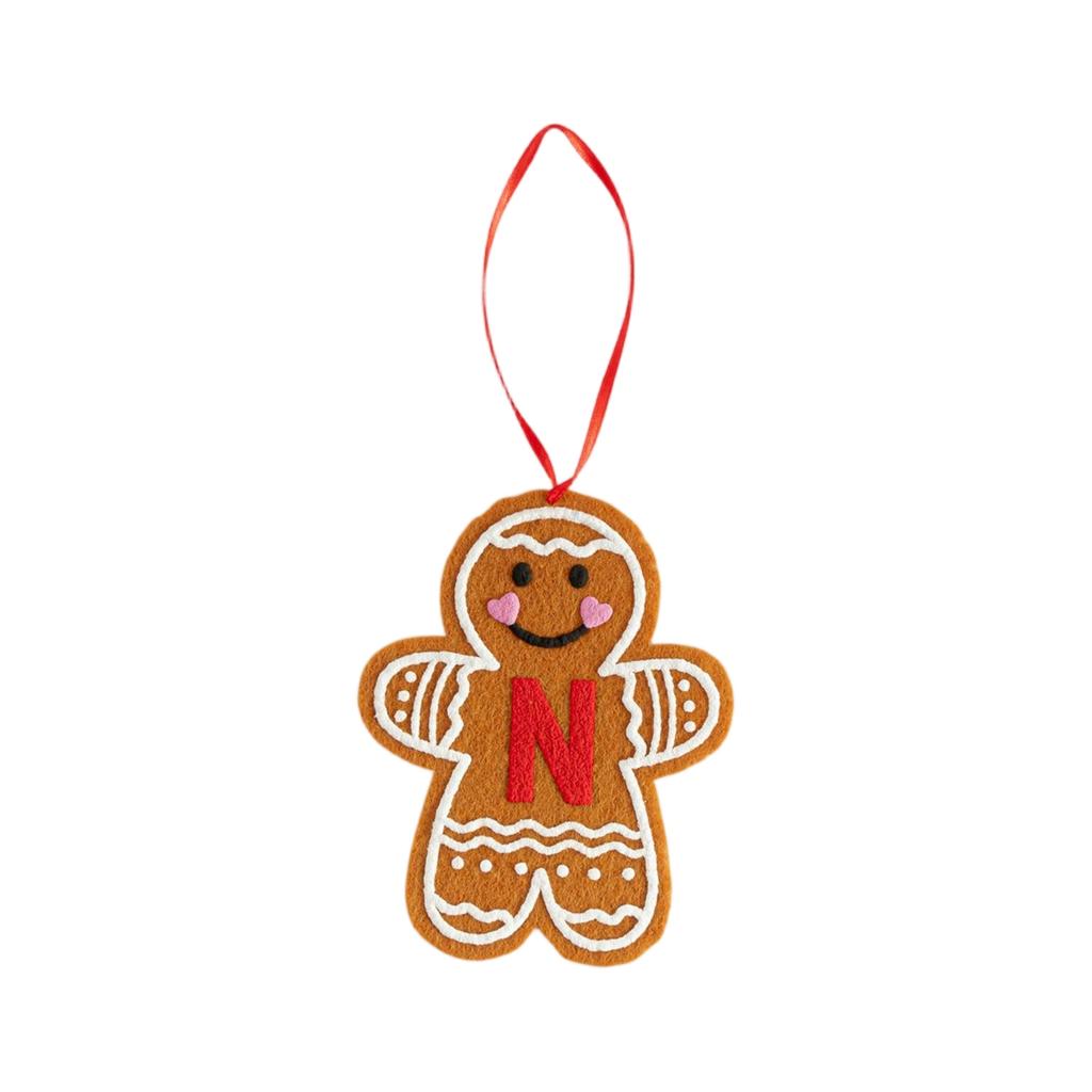 Christmas Letter Pendant, Gingerbread Figurines, Christmas Ornaments,Christmas Tree Decoration Pendant,Christmas For Children