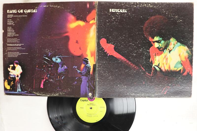 LP Record JIMI HENDRIX Band Of Gypsys STAO472 CAPITOL 1970 US Rock Used