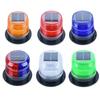 Solar LED Warning Light with Strong Magnet for Vehicles and Construction