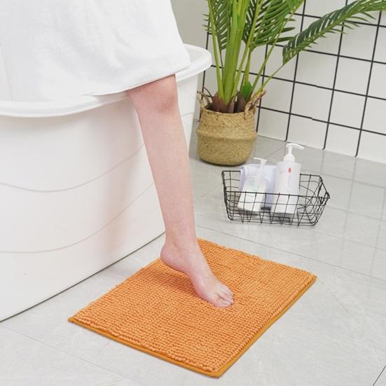 Chenille Badmat Absorberend Microvezel Vloermat Wasbaar Zacht Badkamertapijt Sneldrogend Vloerkleed voor Douche Badkamermeubel Badkuip
