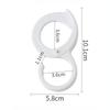 S-shaped Hook Household Windproof Card Slot Bathroom No Punching Multi-functional Hook Wardrobe Kitchen Loop Small Hook
