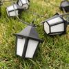 Solar Lantern String Light Outdoor Waterproof Lamp Retro Patio Fairy Light for Eaves Yard Garden Fence Balcony Christmas Decor