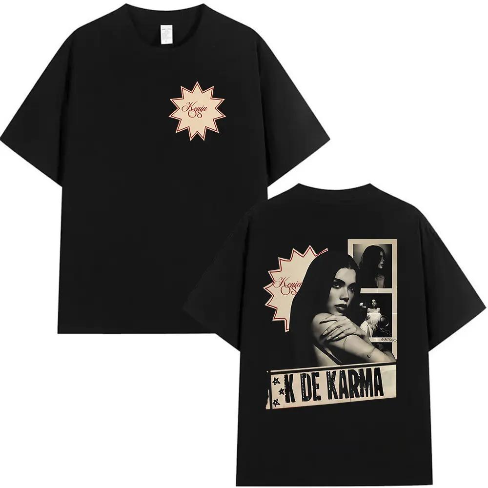 

Vintage Kenia Os K De Karma Album 2026 Graphic T Shirt Men Women Harajuku Clothing Short Sleeve T-shirts Gothic Hip Hop T-shirt 4XL