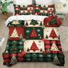 MERRY Christmas Bedding Set 3D Printed Duvet Cover Set Soft Single Double Size Bed Set 2026 Christmas Gift Tree Home Decorations