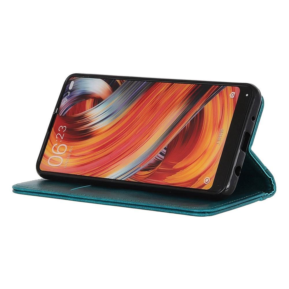 Motorola Edge 50 Fusion 5G Flip Case, Split Leather, Green