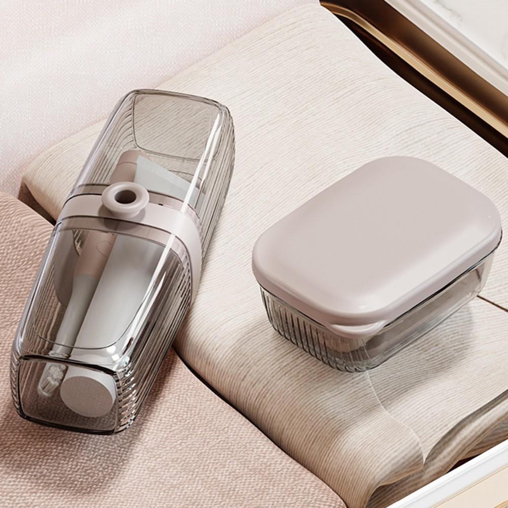 Portable Organizer Soap Dish Set Toothbrush Case Functional And Stylish