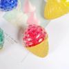 Kids  Childrens Ice Cream Squeeze Toy, Stress Relief Fidget Toy with Bubble Beads, Soft TPR Squishy Sensory Toy for  Adults, Anxiety