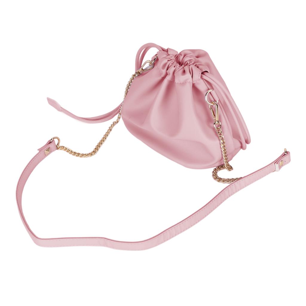 Camera PU Leather Drawstring Pouch Bag Waterproof Portable PU Leather Camera Bag Case with Shoulder