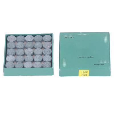 50PCS Billiard Pool Cue Tips PU Stick Tips Replacement for Pool Cues and Snooker Accessories