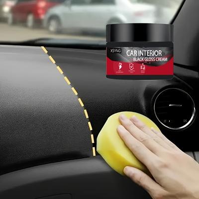 Plastic Coated Automotive Interior Dashboard Wax, Smooth Surface, Automotive Dashboard Refurbishment, Repair and Maintenance Gel