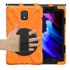 For Samsung Galaxy Tab Active 3 T570 / T575 8.0 Shockproof Colorful Silicone + PC Protective Case with Holder & Shoulder Strap & Hand Strap