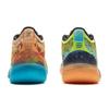 Li Ning Liren 5 Slip Resistant Coverage Lightweight Rebound Performance Basketball Shoes Men's Orange Blue ABAU095-6
