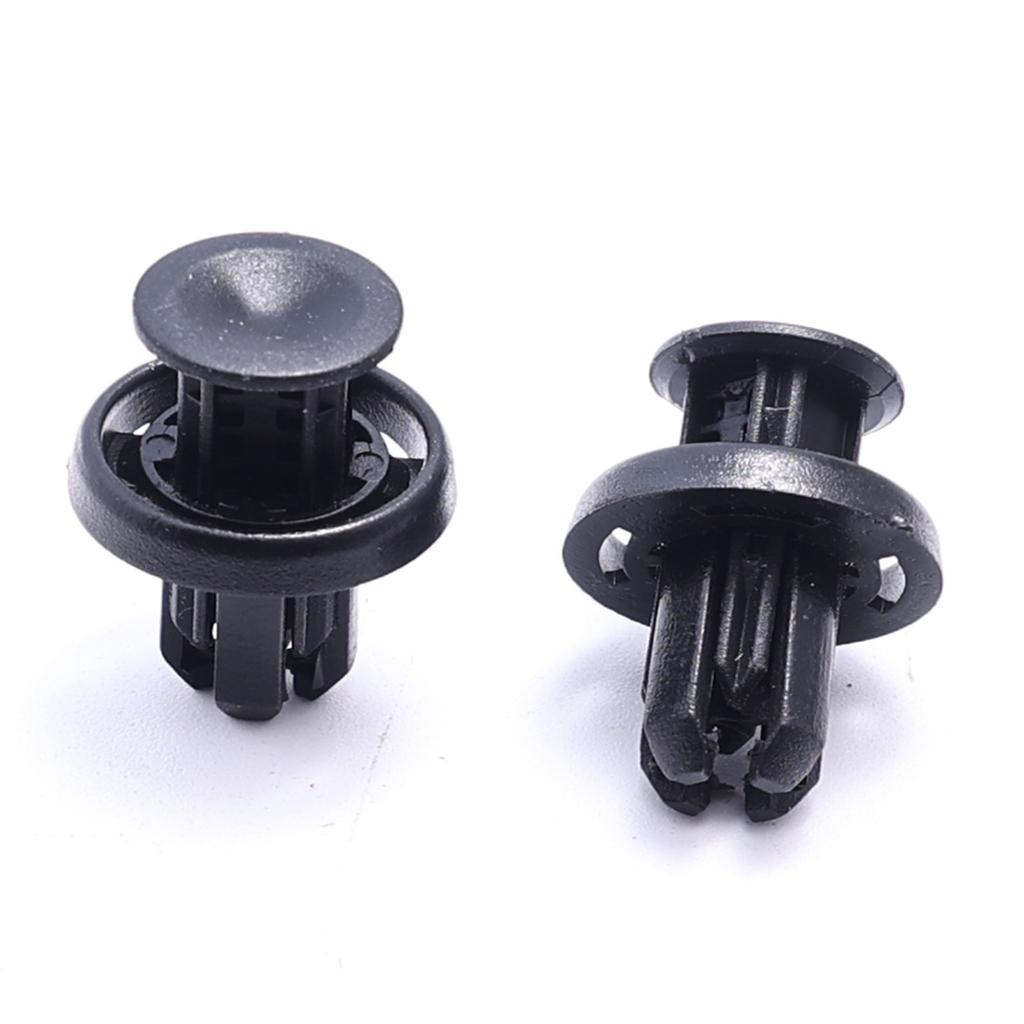91505TM8003 Push-Type Retainer Clip Rear Front Bumper Fender Grille Under Cover Rivet Fastener for Honda Acura Civic Accord CR-V