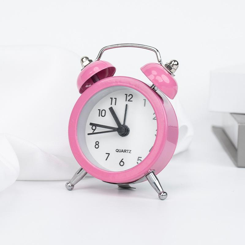 

Креативный детский будильник на изголовье студента, милый мультяшный бесшумный простой мини-будильник для спальни, громкий настольный будильник no specification
