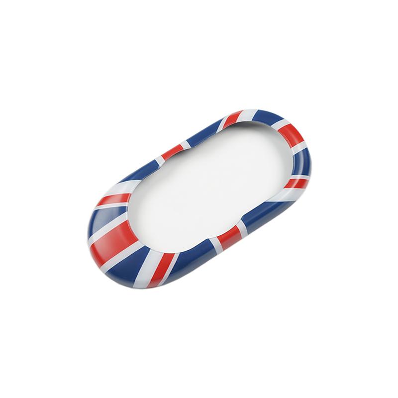 Car Center Console Multimedia Button Gear Panel Housing Cover Sticker For MINI One Cooper F55 F56 F57 Auto Car Accessories