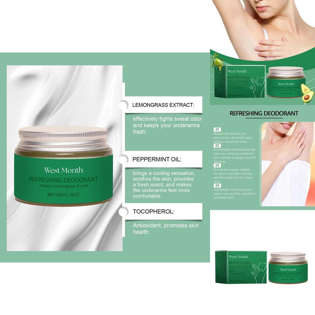 West Month Refreshing Body Care Fragrance Balm For All Skin Types Lightweight Non Greasy Formula