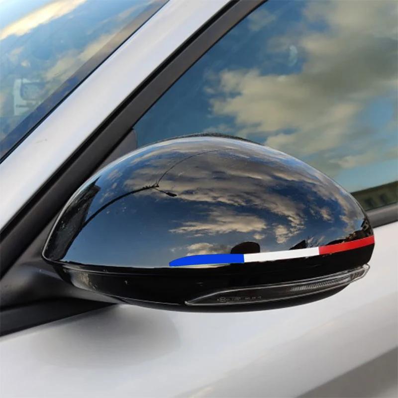 2x Auto-Rückspiegel-Aufkleber für Renault Duster Zoe Clio Kangoo Kwid Master Symbol Twingo Peugeot Gtline 106 107 206 208 306 Qualität