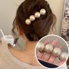 Senar Elegant Large Pearl Straight Hairpin