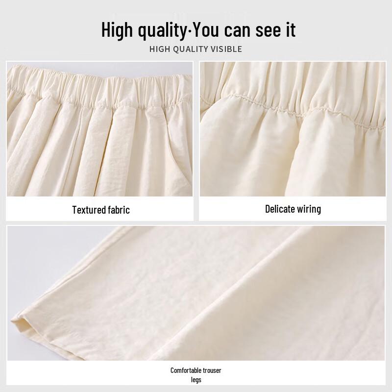 Jeanswest Women's High-Waist Cooling Wide-Leg Pants