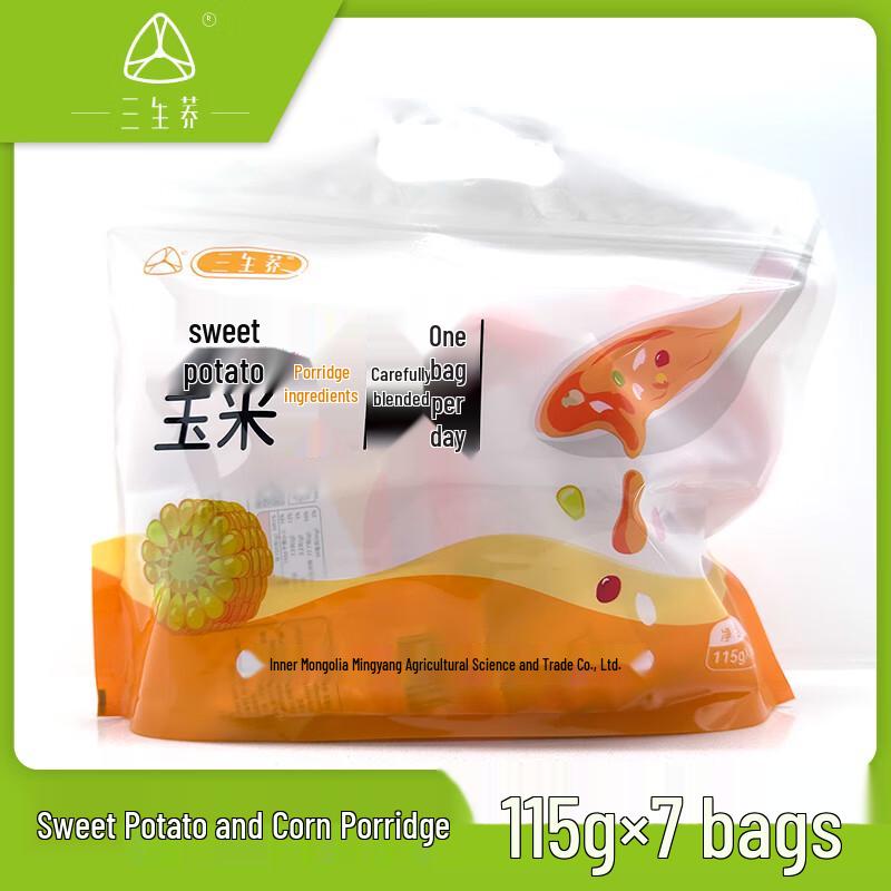 SANSHENGQIAO Sweet Potato Corn Porridge