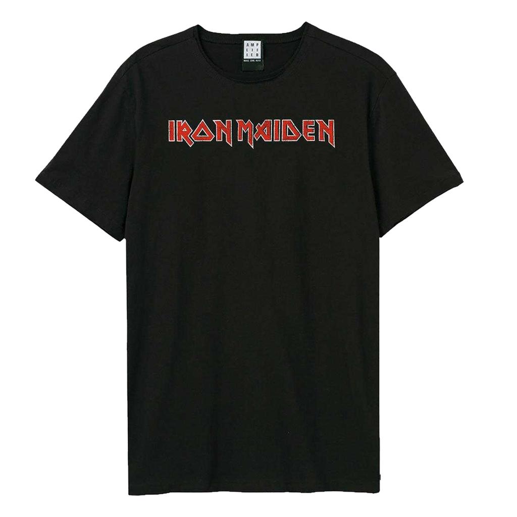 Amplified Unisex T-shirt dla dorosłych z motywem Liczby Bestii Iron Maiden