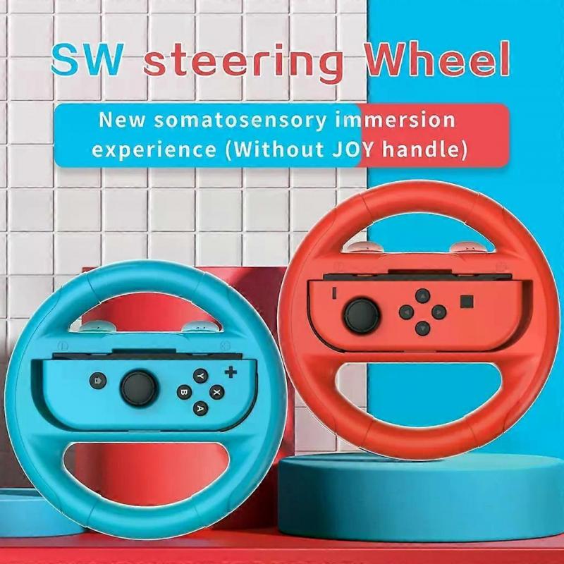 Nintendo Switch & OLED Console Steering Wheel Gaming Steering Wheel for Mario