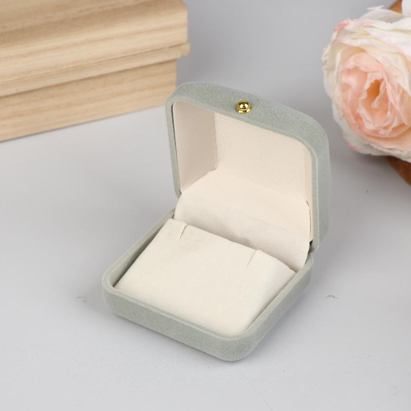 Velvet Jewelry Box Rings Necklaces Earrings Pendants Storage Box For Women Jewelry Packaging
