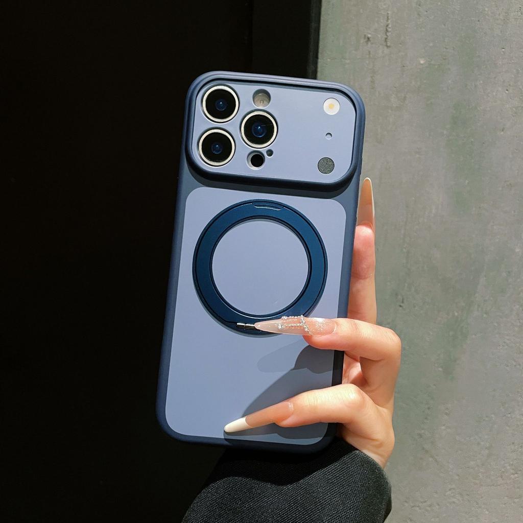 Applicable To Apple 17Promax Mobile Phone Case, Rotating Bracket, Magnetic Suction iPhone16 Advanced Sense Second Change Protective Case 15