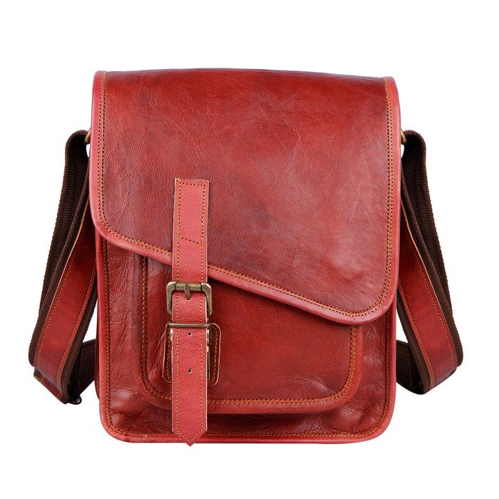

leather Crossbody Bag 11 x 9 x3 in