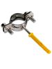 304 Stainless Steel Expansion Screw Pipe Bracket Clamp for PVC Pipes