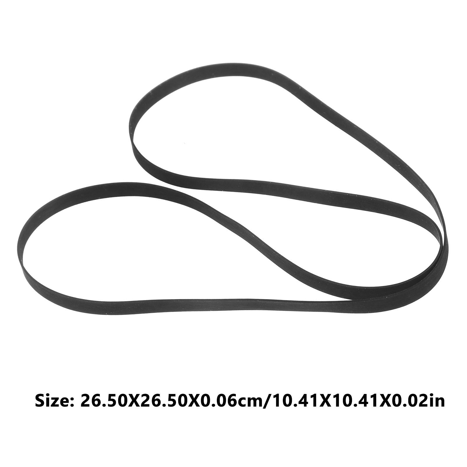 54Cm Premium Flexible Rubber Phonograph Belt for Turntable Replacement Ensures Accurate Speed Control and Reduced Vibration