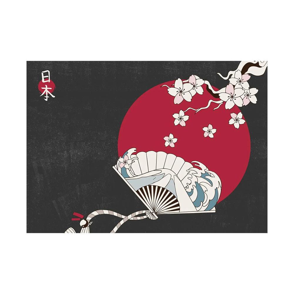 Japanese Landscape Samurai Geisha Bonsai Torii Gate Sakura Art Poster Canvas Painting Wall Prints Picture for Room Home Decor