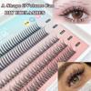 Needed Eyelashes Extension Natural Long Premade Volume Fan Eyelashes A Shape&Volume Cluster Mixed
