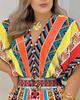 2024 Summer European & American Women's V-Neck Tie Short Sleeve Jumpsuit